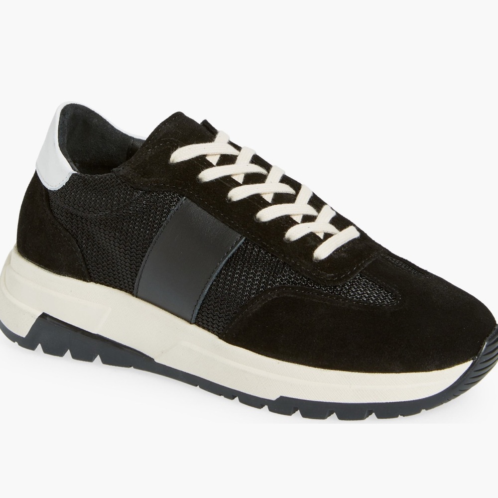PAIGE Maya Mixed Media Sneakers